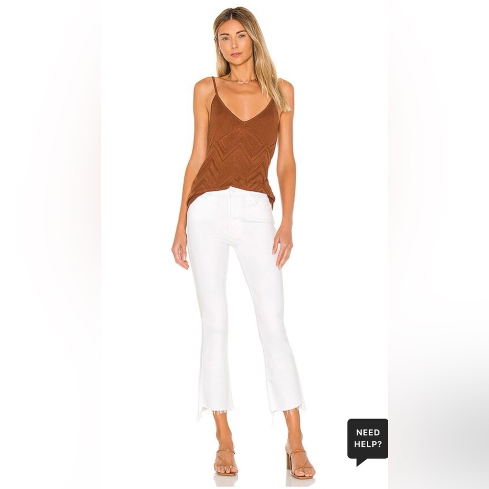 Mother “the insider” cropped step fray jeans!